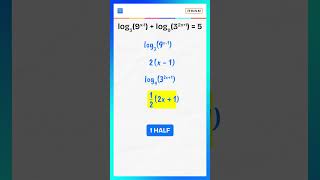 #Ibdp Tricky IB Math AA Question on Exponents & Logs Solved Step-by-Step!