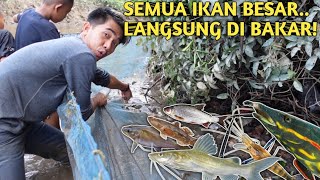 Adventure Harvest Monster Fish And Shrimp To Cook On The Riverbank