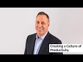 Executive Statement Peter Zangari Creating A Culture Of Productivity 