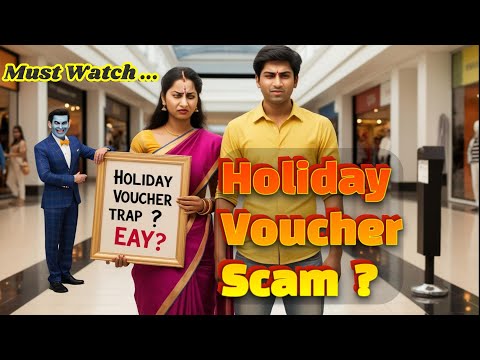 Holiday Voucher Membership Scams | Fraud | Seen in Many Shopping Malls | Gift or Scam