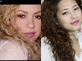 # beauty-chapter :- shakira can't remember to forget you inspired hairstyle- no heat