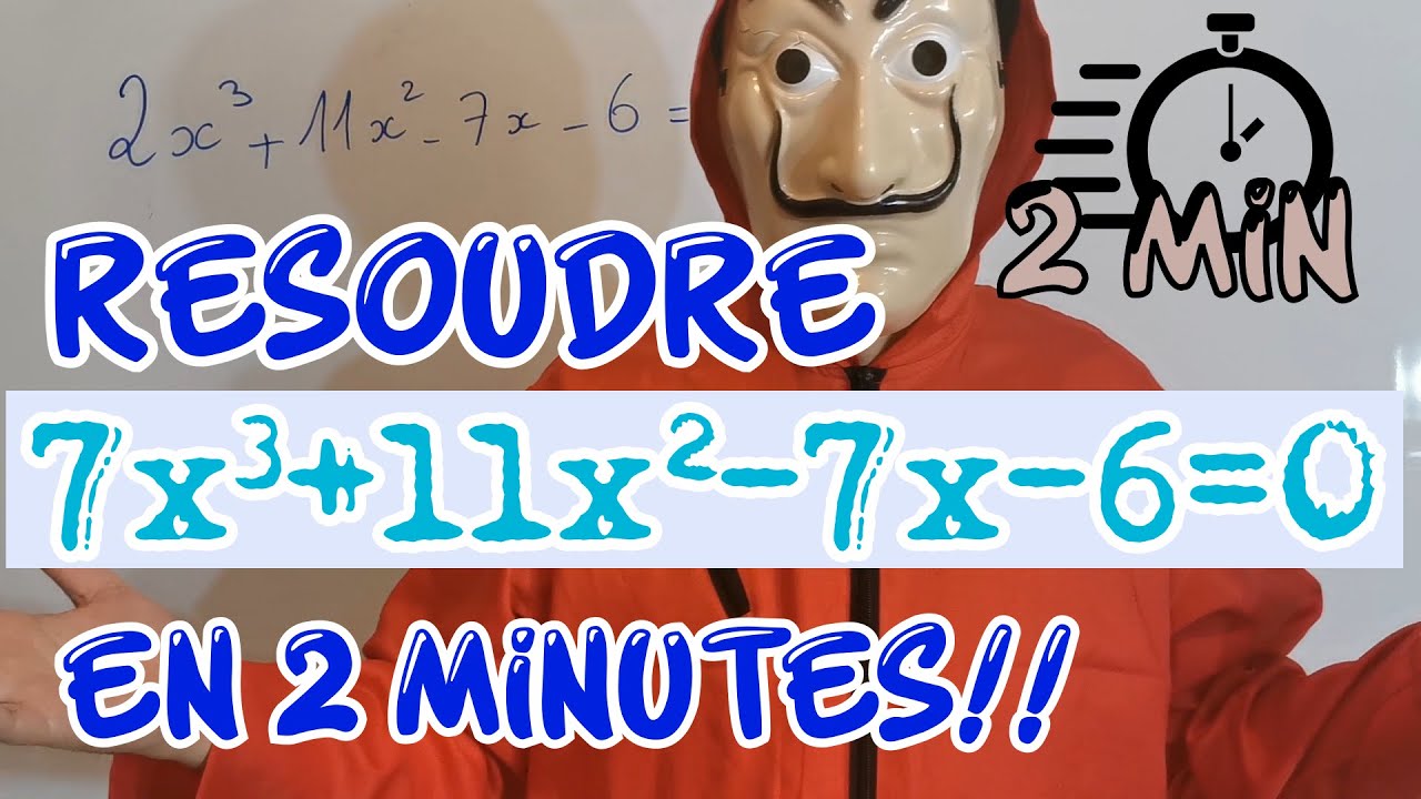 Resoudre une equation de degr 3 en 2 minutes youtube