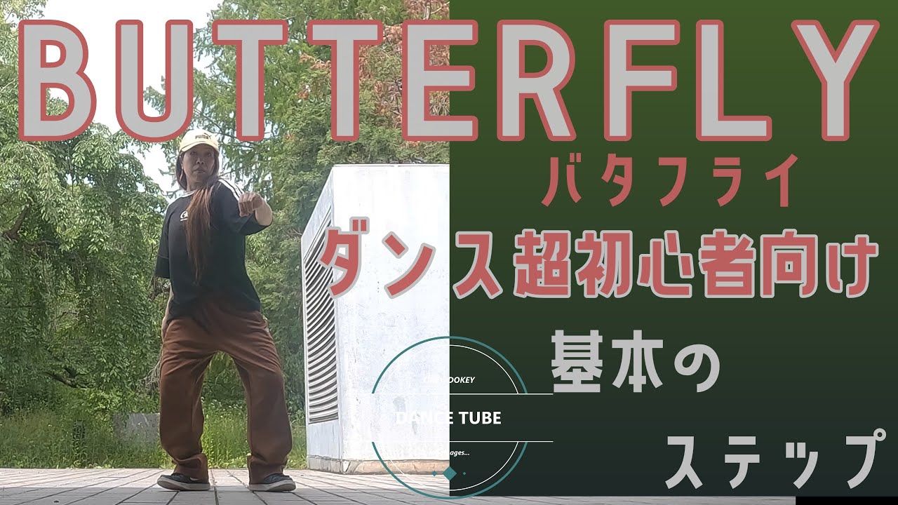 柔らかく魅せる【BUTTERFLY】【バタフライ】ダンス超初心者向けレッスン#hiphopdance #dancestepsforbegginers