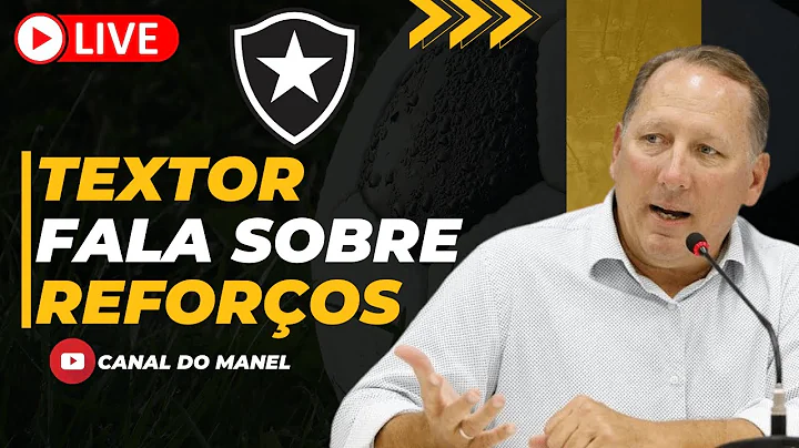 NOTCIAS DO BOTAFOGO | LIVE COM GILMAR MACHADO | CA...
