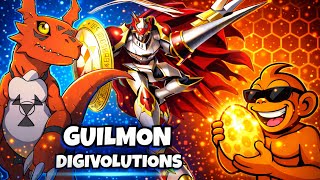 La Lignée Guilmon Chaque Étape Vers Sa Puissance Ultime