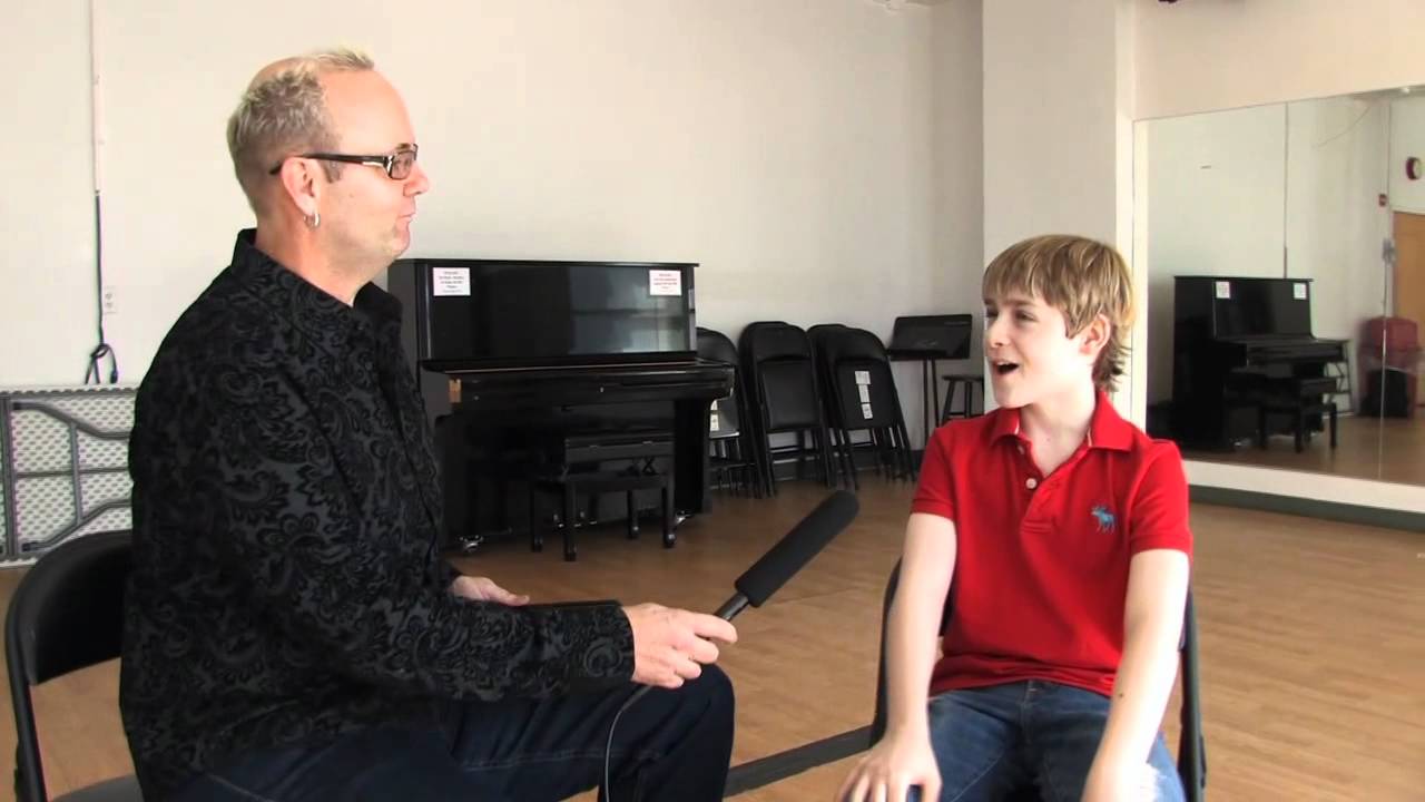 Joseph Harrington from Billy Elliot Interview with Brian Douglas
