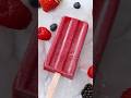 Very Berry Smoothie Pops | Frozen Summer Treats #shorts