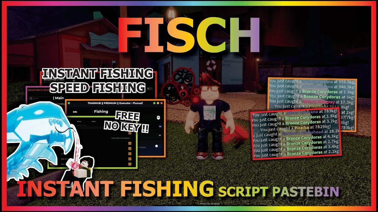 FISCH Script Pastebin 2026 INSTANT FISHING, PERFECT CATCH, INSTANT CATCH, UNDETECTED (NO KEY)