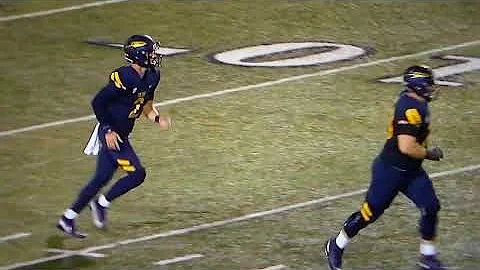 Toledo quarterback Carter Bradley 84 yard TD pass ...