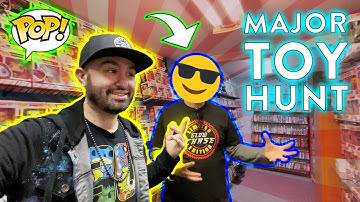 Big Texan Funko Pop Hunt With Surprise Guest!! 🍎