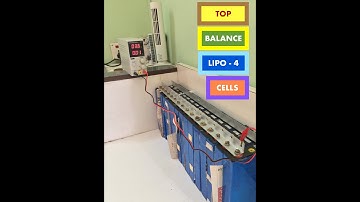 Quickly Top Balance LiFePO4 Battery Cells