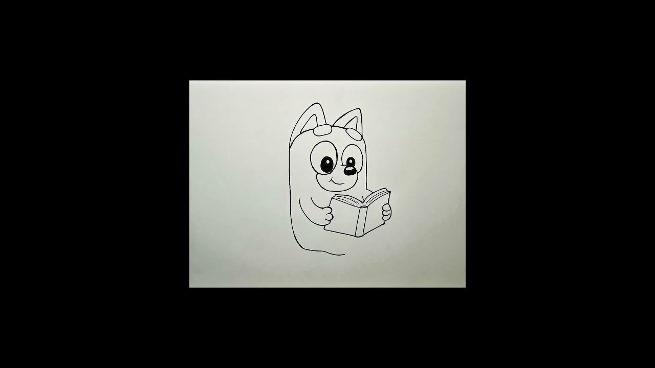 Read Time with Bingo 📘🐶 | Calm Drawing 