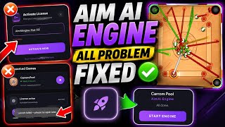 AIM AI Engine Carrom Pool Problem FIXED 🔥 Key Problem, Login Problem | Carrom Pool New Hack  screenshot 3