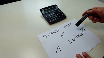 Quanto illumina 40 watt LED?