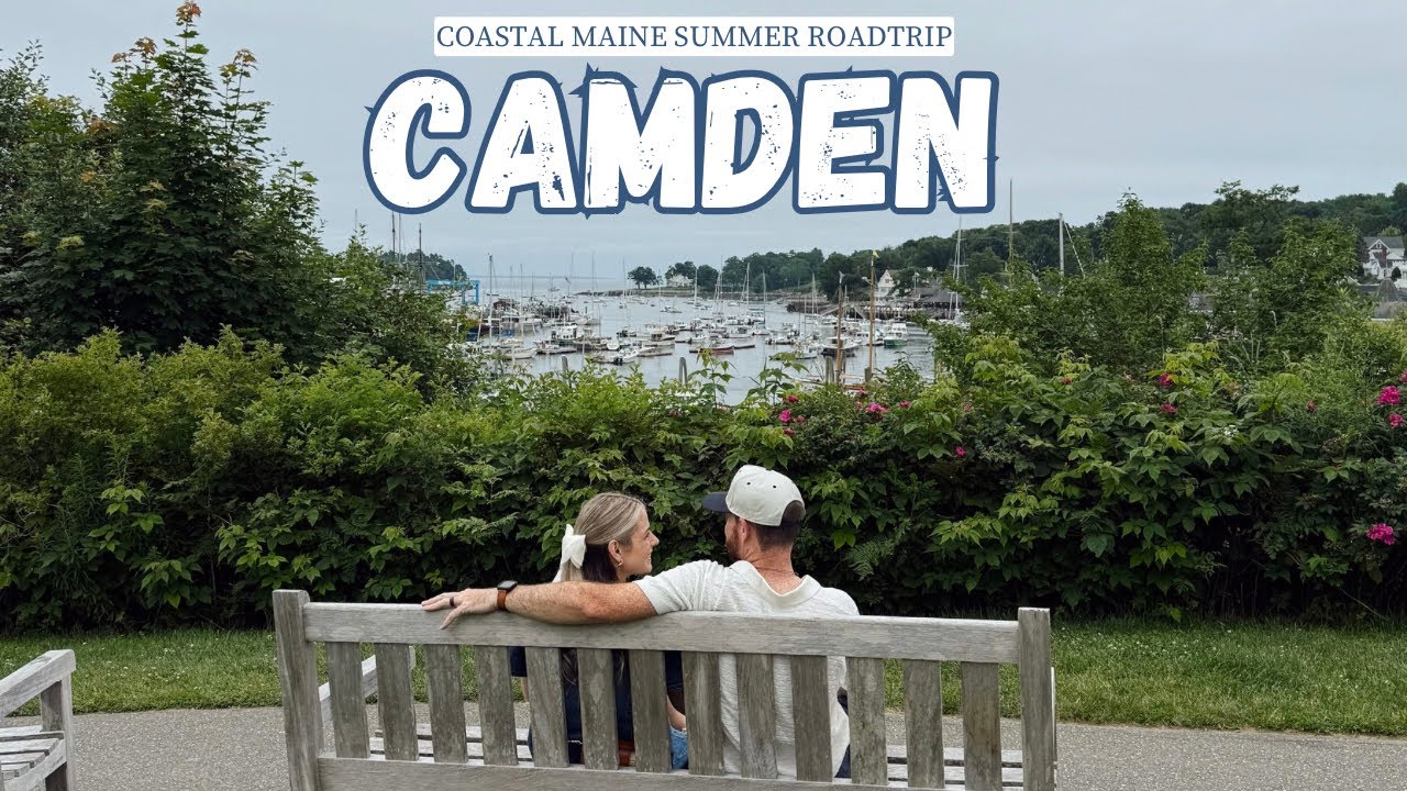 COASTAL MAINE SUMMER ROADTRIP ⚓️⛵️🦞Exploring Camden, Boothbay harbor, botanical gardens and more! 