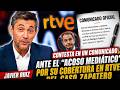 Javier Ruiz EXPLOTA y responde al “acoso mediático” por el caso Zapatero en RTVE