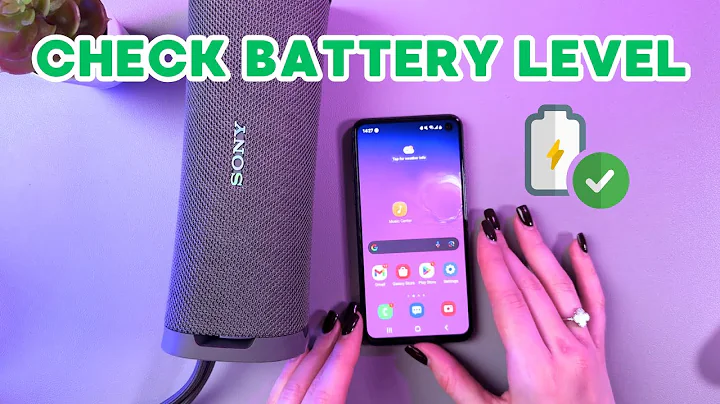 How to Check Battery Level on Sony ULT FIELD 1