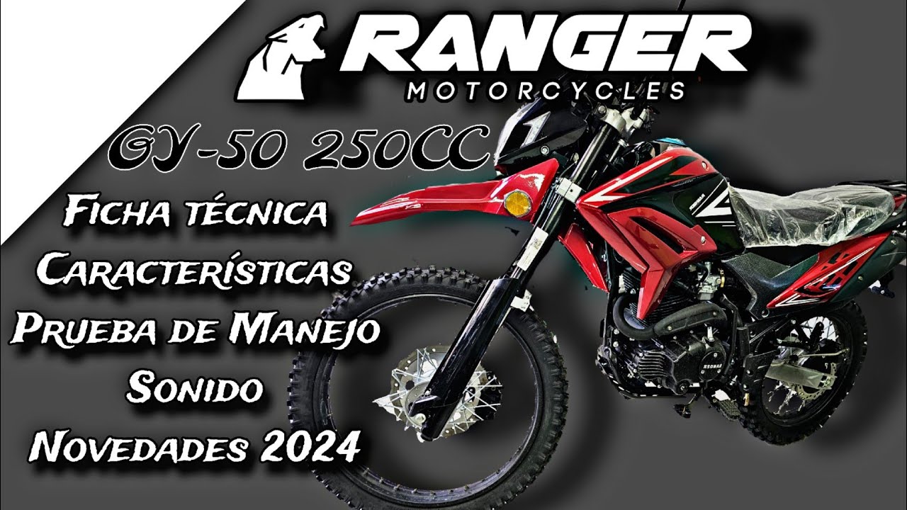 Ranger GY-50 250cc 2024 | La moto de toda de toda la vida pero MEJORADA ...