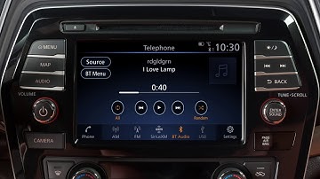 2021 Nissan Maxima - Audio System with Navigation (if so equipped)