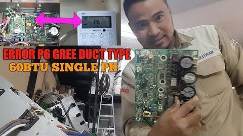 ERROR P6 GREE CONCEALED. P6 ERROR GREE AIRCON AL CONCEALED HOW TO FIX E6 0505265874