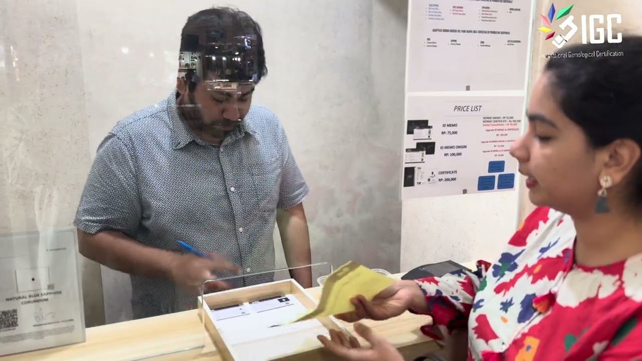 Mudahnya Sertifikasi Permata kesayangan anda di IGC