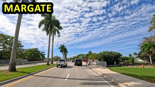 Margate Florida Driving Through