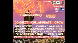 Youre invited! Q24 YouTube RV Rally - Quartzsite, AZ - Jan. 19-29, 2024