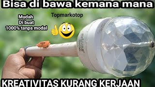 Cara membuat lampu hias disco