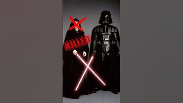 How Was Darth Vader Able to Kill Palpatine?