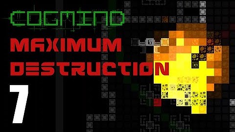 Cogmind - Maximum Destruction - Part 7 - Goodbye Factory