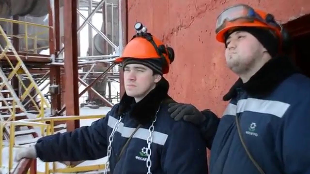 Один день из жизни работника 'Инфраструктура ТК'   З И М А  2015