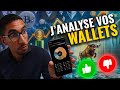 Janalyse le wallet crypto de mes abonns