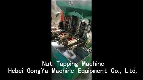 Nut Tapping Machine / Nut production equipment / Nut Cold Header / Bolt Cold Header