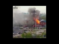 Пожар в кафе Иверия Саратов 6 мая