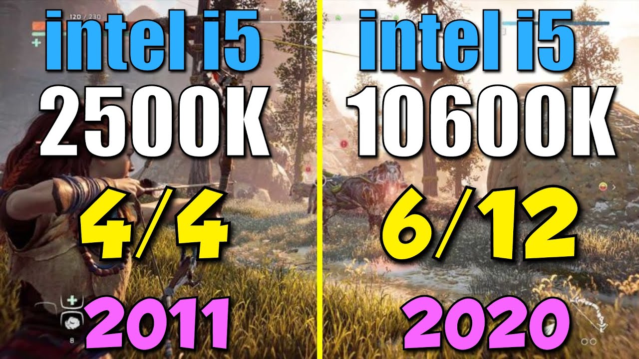 I5 2500k Vs I5 k 9 Years Later Youtube