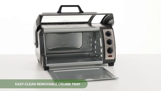 Hamilton Beach® Easy Reach® Toaster Oven with Roll-Top Door & Reviews