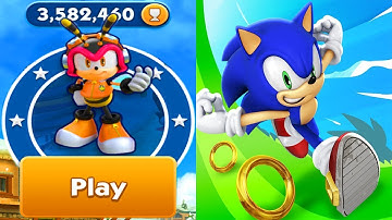 Sonic Dash - Charmy Unlocked Fully Upgraded - All Characters Unlocked vs Dr  Eggman vs Zazz Gameplay
