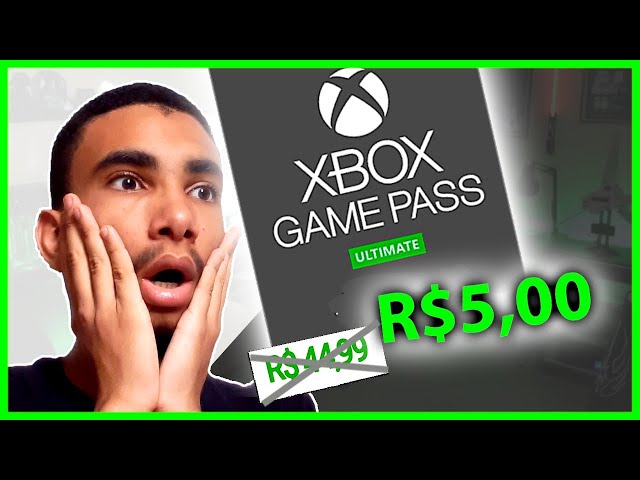 game pass ultimate 5 reais por mês infinitas vezes sem trocar de