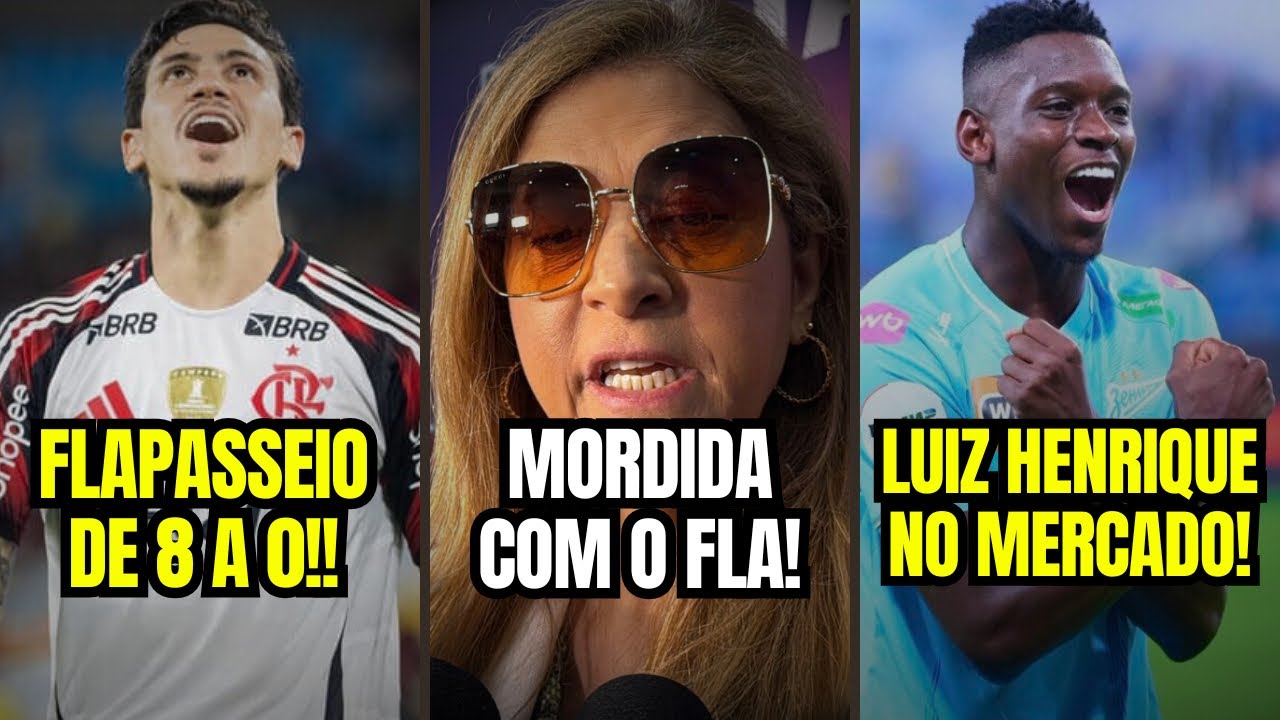 Leila REBATE dirigente CITA ARBITRAGEM e MIRA Flamengo! Nino e Luiz Henrique! Fla x Flu na FINAL! 