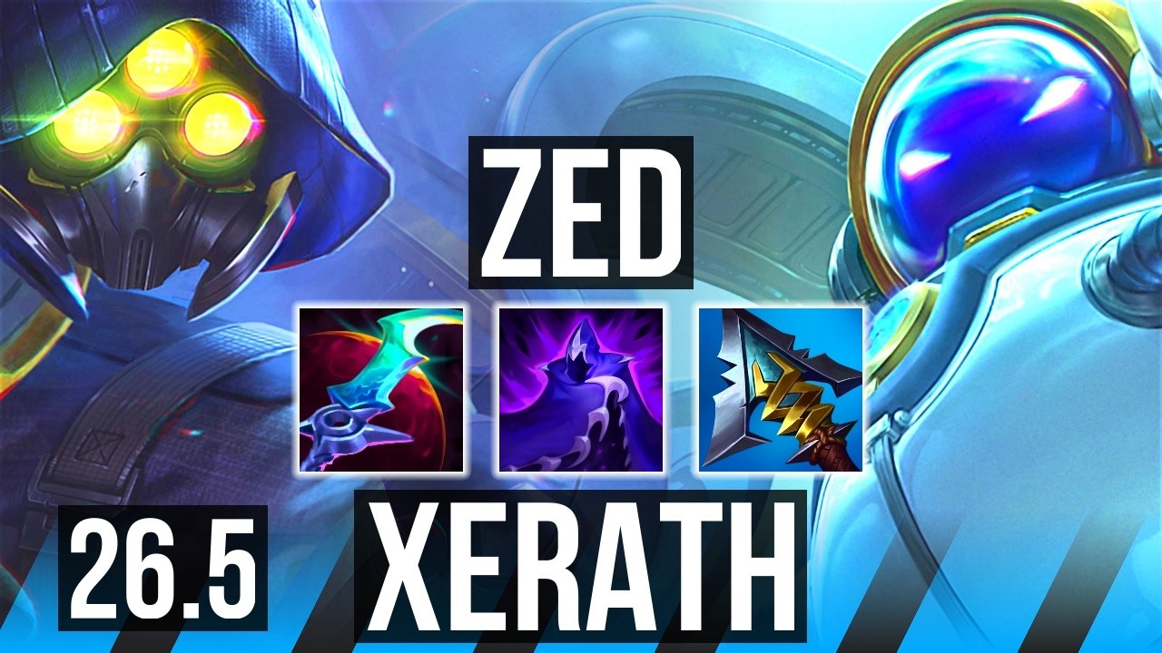 ZE⭐︎KA⭐︎MA⭐︎SHI ZED vs XERATH (MID) | 56K damage, 4k gold comeback | EUW Master