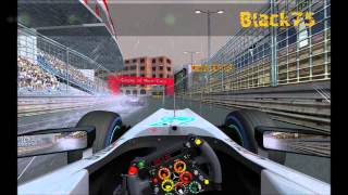 rFactor: Mercedes F1-2012SX a Monaco RFT11 ver.RFE