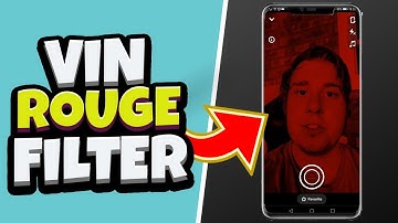How To Get The Vin Rouge Filter On Snapchat (Silhouette Challenge)