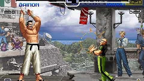 KOF 2002 Daimon&Ramon fun with bugs