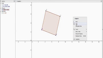 creating a square in geogebra