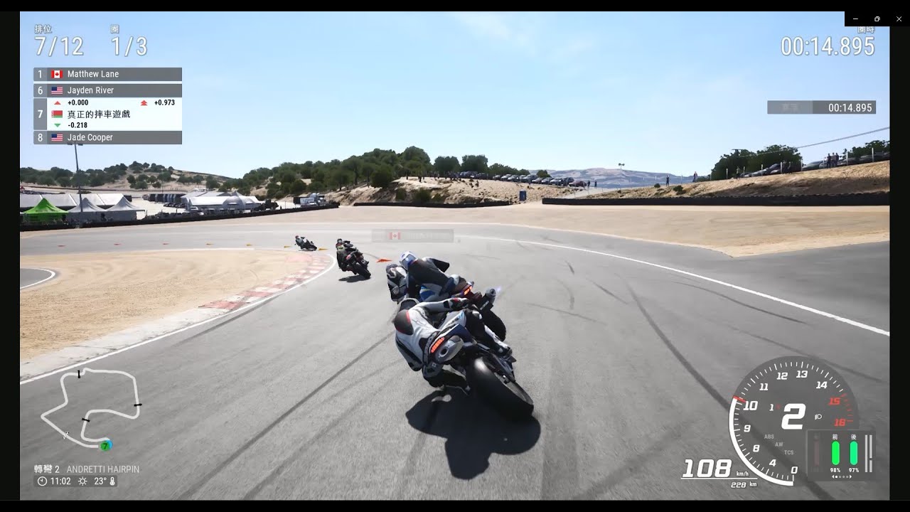 RIDE 4 / CBR600RR / Laguna Seca / 3 laps - YouTube