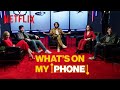 What's on My Phone with the Cobra Kai Cast | Netflix