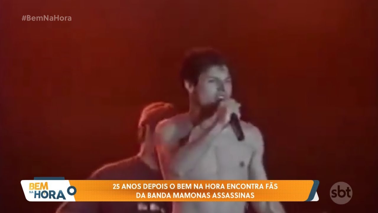 25 anos depois o Bem na Hora encontra fãs da banda Mamonas Assassinas