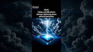 Can Your Phone Attract Lightning? ⚡😳 #shorts #ytshorts #facts #curiousaware #mythsvsfacts #myths