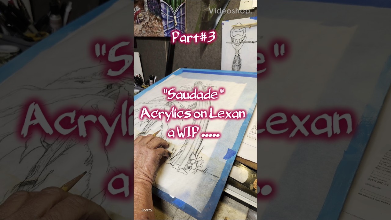 Part3 Acrylics on Lexan from the ScottG Studio 