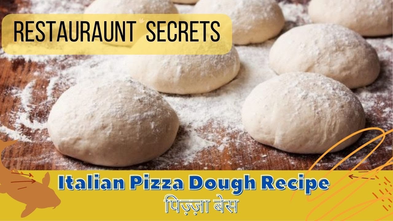 Pizza Dough Recipe | पिज़्ज़ा पिज्जा | Making Pizza Base Recipe | Wood Fire Pizza Recipe | Pizza Bread